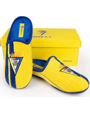MARPEN OFFICIAL CÁDIZ CF 25-26 HOME SLIPPERS - YELLOW AMARILLO