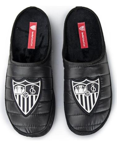 MARPEN PANTOFOLE DA CASA UFFICIALI SEVILLA FC IMBOTTITE - NERE NEGRO
