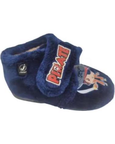 ZAPATILLAS DE CASA JAVER DISEÑO PIRATA MODELO 1234 AZUL AZUL