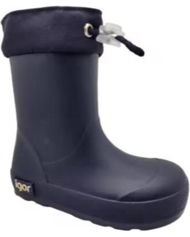 BOTAS DE AGUA RESPETUOSAS IGOR AZUL MARINO AZUL
