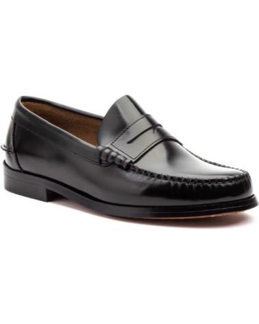 JAM LEATHER PENNY LOAFERS - CLASSIC BLACK NEGRO