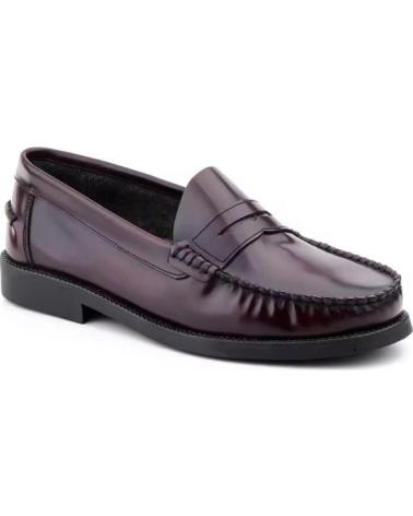 JAM MOCASINES DE PIEL PARA HOMBRE ESTILO CLASICO CON ANTIFAZ LIS AZUL