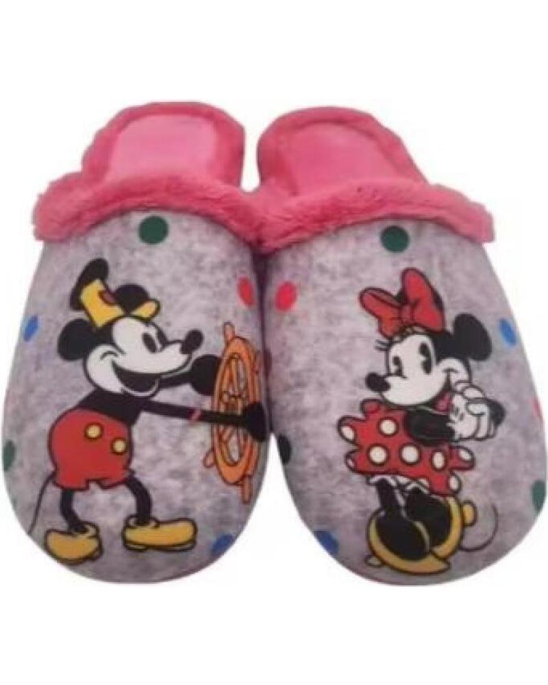 MICHU ZAPATILLAS DE ESTAR POR CASA MICKEY Y MINNIE PARA MUJER Y NI ROSA