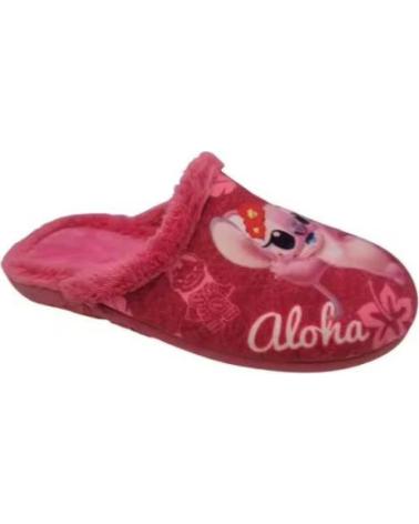 ZAPATILLAS DE CASA MICHU LILO & STITCH ROSA ROSA