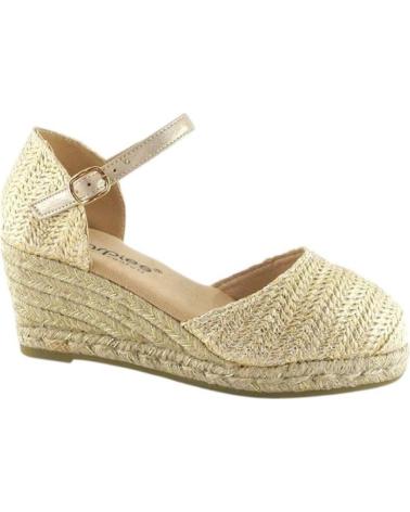AMARPIES ESPADRILLAS CON ZEPPA IN JUTA MODELLO 26 ARGENTO PLATEADO