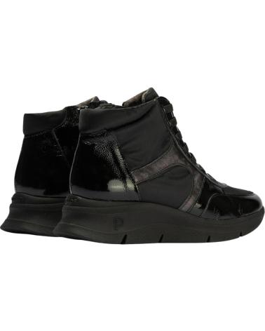 PITILLOS STIEFELETTE AUS SCHWARZEM NYLON NEGRO