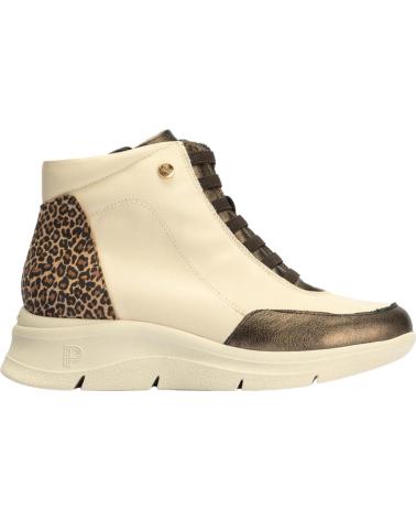 PITILLOS STIEFELETTE MIT ELASTIKEINSÄTZEN BEIGE BEIGE