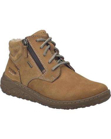 JOSEP SEIBEL RUBY-54 PELLE CAMMELLO CON CHIUSURA A CERNIERA E LACCI CAMEL