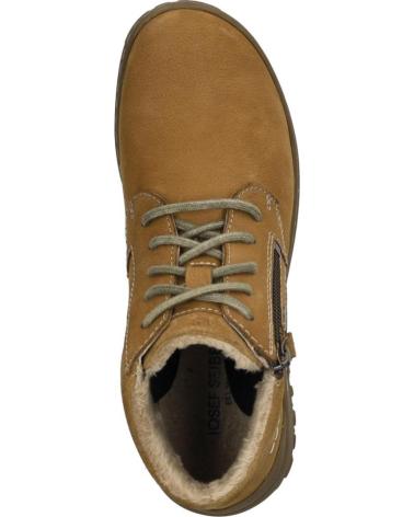 JOSEP SEIBEL RUBY-54 PELLE CAMMELLO CON CHIUSURA A CERNIERA E LACCI CAMEL