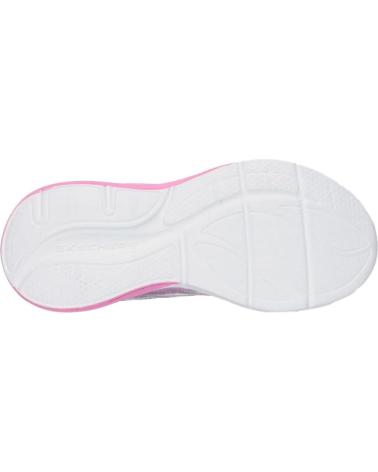 SKECHERS S-LIGHTS COSMIC GLOW PLATA CON LUCES PLATEADO