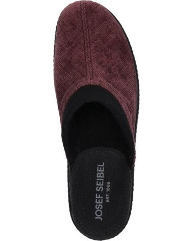 JOSEP SEIBEL AVIGNON-01 HAUSSCHUHE AUS STOFF BORDEAUX-GRANAT GRANATE