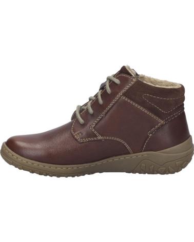 BOTTES JOSEP SEIBEL RUBY-54 EN CUIR MARRON MARRON