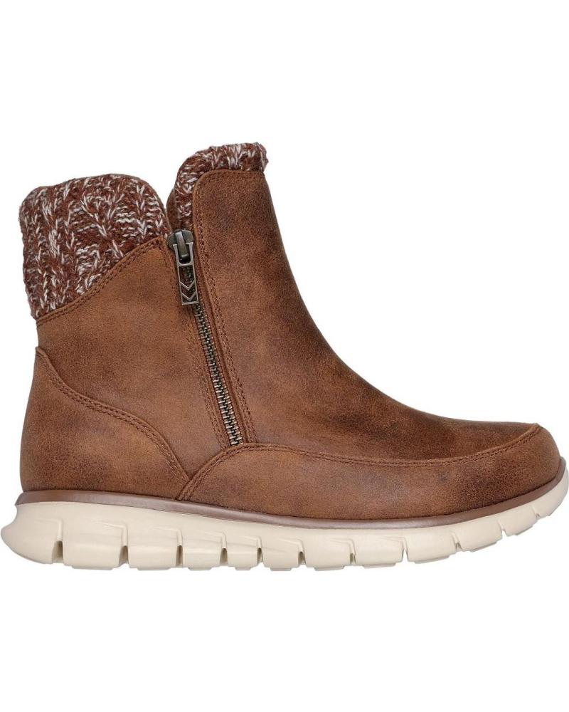 SKECHERS 167941 BOTAS DE MUJER MARRON