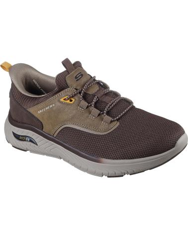 SKECHERS DEPORTIVAS PARA HOMBRE SLIP-INS CHOZEN 211190 BROWN