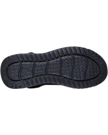 SKECHERS 144775 BLACK SUEDE ANKLE BOOTS NEGRO