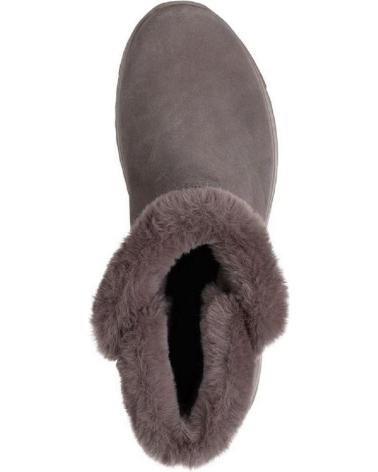 SKECHERS 144775 TAUPE SUEDE ANKLE BOOTS TAUPE