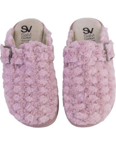 SALVI 29L-000 NUBE ZAPATILLAS DE CASA ROSA ROSA