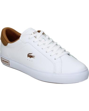 LACOSTE NAN POWERCOURT-385 EN COLOR PARA HOMBRE BLANCO