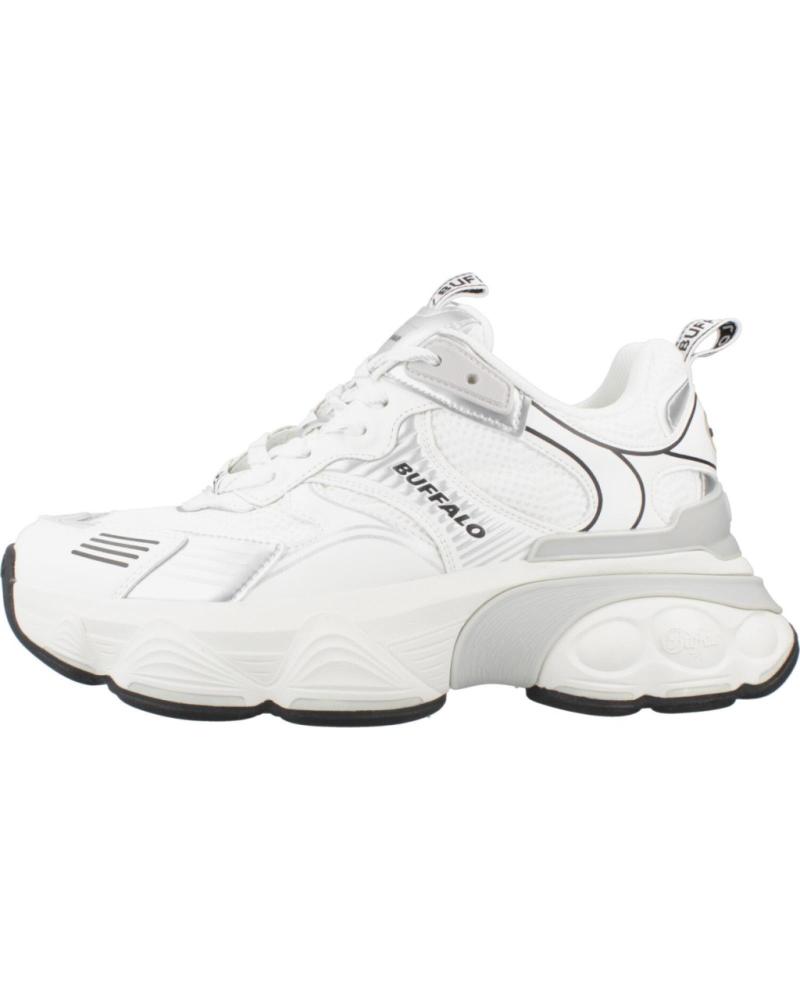 BUFFALO ZAPATILLAS MUJER MODELO TRUCK COLOR BLANCO WHTSLV