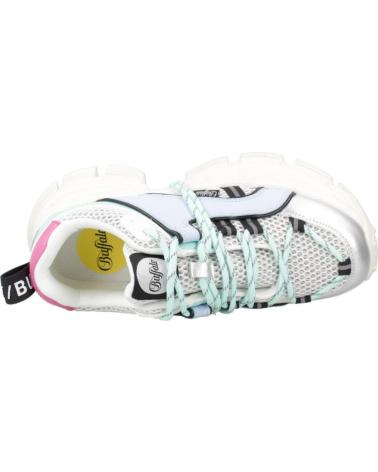BUFFALO ZAPATILLAS MUJER MODELO SATURN LACE COLOR BLANCO SLBLPK