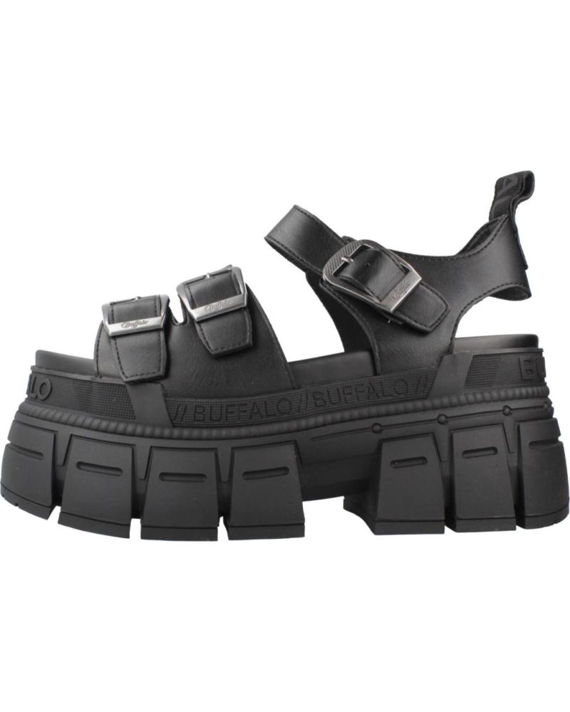 BUFFALO SANDALIAS MUJER MODELO GOSPHER COLOR NEGRO BLACK