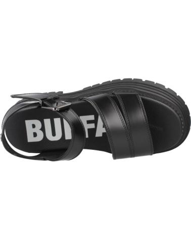 BUFFALO SANDALIAS MUJER MODELO LENNOX TS COLOR NEGRO BLACK