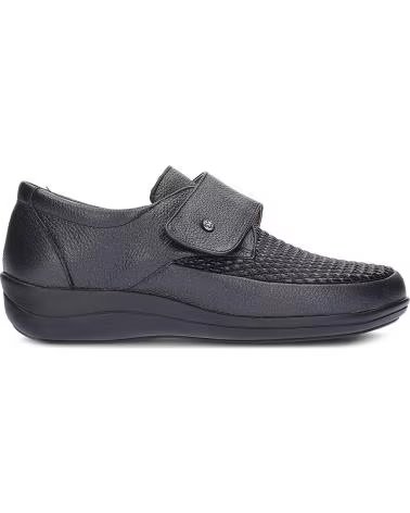 CALZAMEDI ZAPATOS ORTOPÉDICOS 0816 PARA MUJER ESPECIAL DIABÉTICO NEGRO