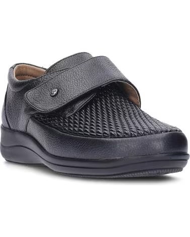 CALZAMEDI ZAPATOS ORTOPÉDICOS 0816 PARA MUJER ESPECIAL DIABÉTICO NEGRO
