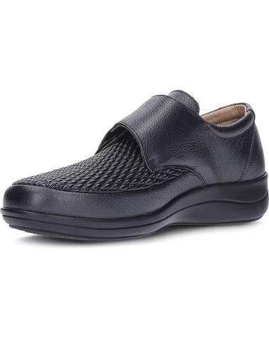 CALZAMEDI ZAPATOS ORTOPÉDICOS 0816 PARA MUJER ESPECIAL DIABÉTICO NEGRO
