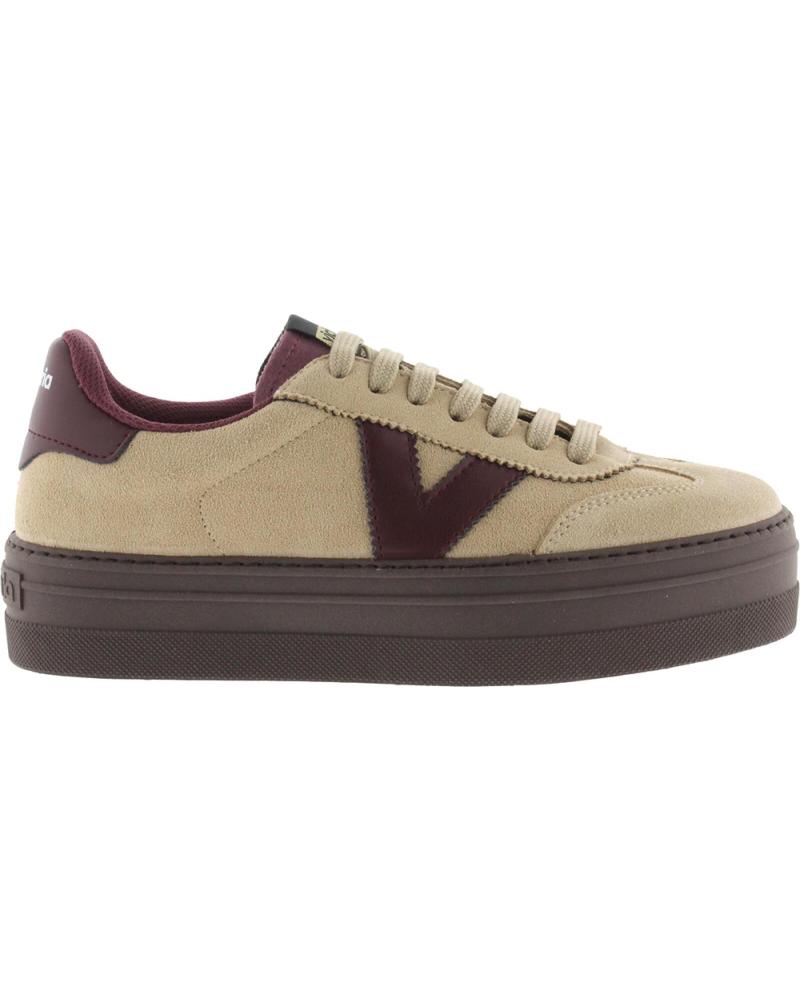 VICTORIA ZAPATILLAS CON PLATAFORMA BARCELONA CICLISTA 1092177 BEIGE
