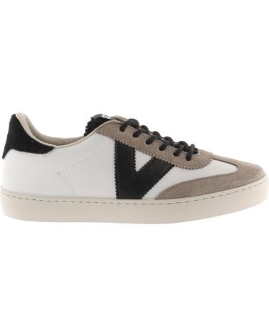 VICTORIA BERLIN CICLISTA 1126222 WHITE AND BLACK SNEAKERS NEGRO