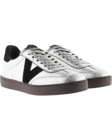 VICTORIA ZAPATILLA MUJER BERLIN CICLISTA METAL SERRAJE 126226 PLATEADO