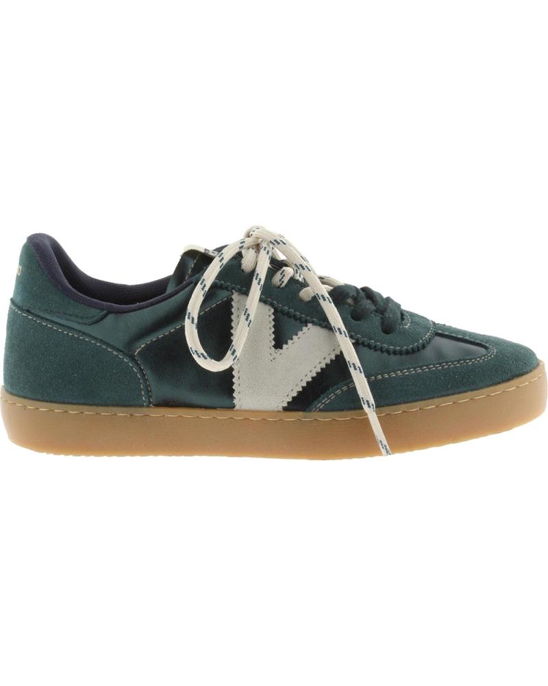 VICTORIA BERLIN METAL 1126234 - BOTTLE GREEN CASUAL SNEAKER BOTELLA
