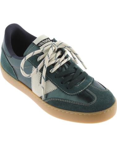 VICTORIA BERLIN METAL 1126234 - BOTTLE GREEN CASUAL SNEAKER BOTELLA