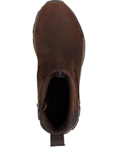 SKECHERS 205176 BROWN LEATHER MARRON