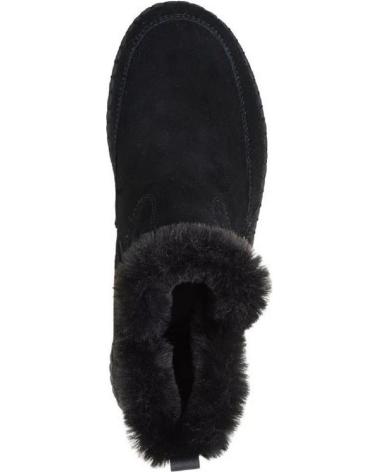 SKECHERS 168108 BLACK SUEDE BOOTS NEGRO