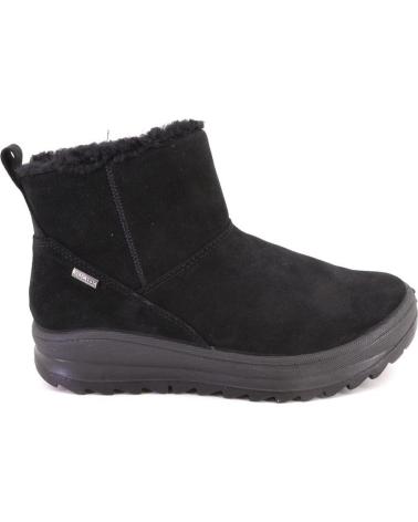 IMAC STIVALETTO IN CAMOSCIO NERO MODELLO 859009 NEGRO