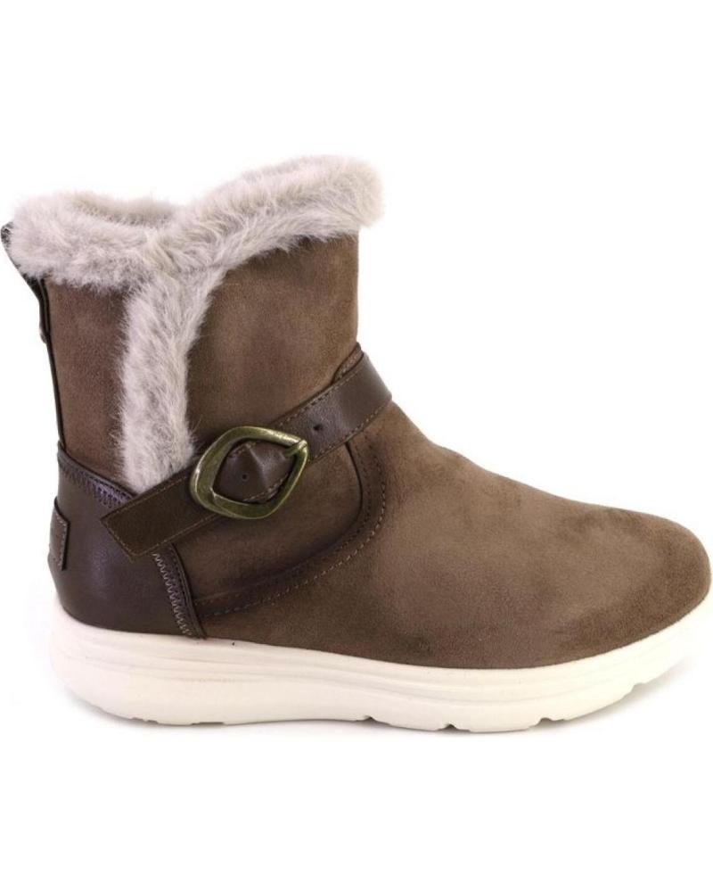 AMARPIES STIVALETTO TORTORA MODELLO 29431 CON FIBBIA TAUPE