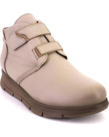 BOTINES DE PIEL TAUPE KAOLA 6144 TAUPE