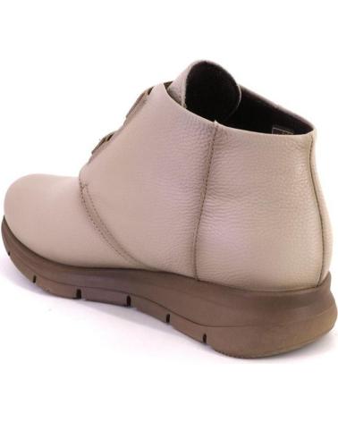 BOTINES DE PIEL TAUPE KAOLA 6144 TAUPE