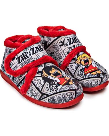 MARPEN ZAPATILLAS DE ESTAR POR CASA NINO ZIPI ZAPE ROJO