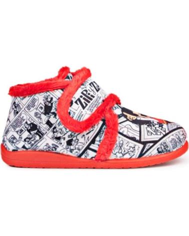 MARPEN ZAPATILLAS DE ESTAR POR CASA NINO ZIPI ZAPE ROJO