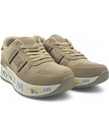 TIMBOS DEPORTIVA DE MUJER KAKI 132118 BLANCO