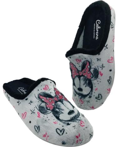 CABRERA ZAPATILLA DE CASA MUJER RATONCITO 3221 GRIS