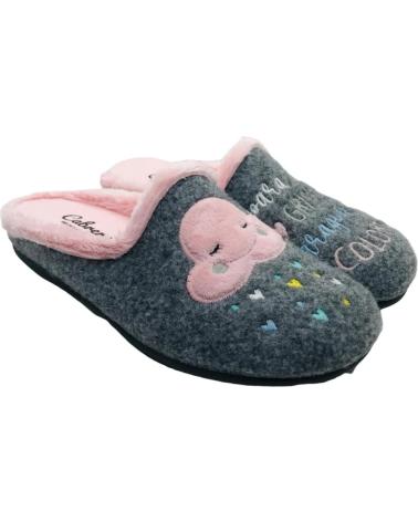CABRERA ZAPATILLA DE CASA MUJER NUBE 3208 GRIS