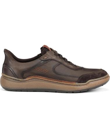 FLUCHOS SCARPA ROCKY F2253 PELLE MARRONE CON LACCIO ELASTICO CAFE