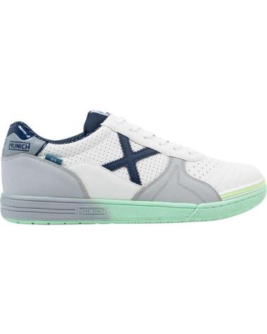 MUNICH G3 KID 1511447 MEHRFARBIGE HALLENFUSSBALLSCHUHE TÜRKIS TURQUESA