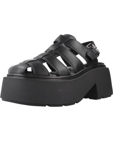 BUFFALO SANDALIAS MUJER MODELO VICIOUS FISHER COLOR NEGRO BLACK