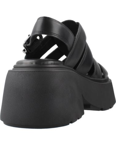 BUFFALO SANDALIAS MUJER MODELO VICIOUS FISHER COLOR NEGRO BLACK