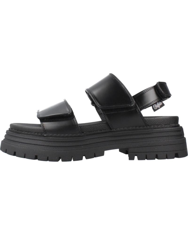 BUFFALO SANDALIAS MUJER MODELO LENNOX SND COLOR NEGRO BLACK